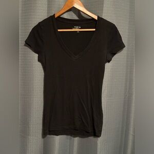 Old Navy Black V-Neck Shirt